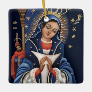 Virgen de la Altagracia Keramisch Ornament