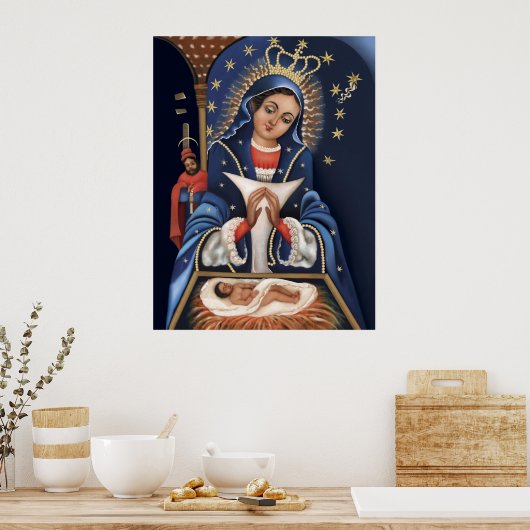Virgen de la Altagracia Poster (Keuken)