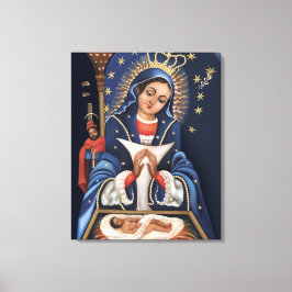 Virgen de la Altagracia Verpakt Canvas