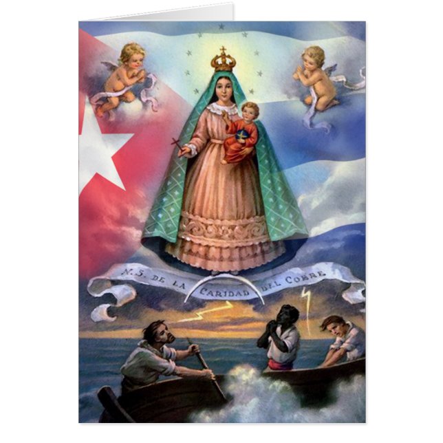 VIRGEN DE LA CARIDAD DEL COBRE. (Voorkant)