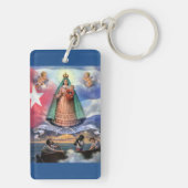 VIRGEN DE LA CARIDAD DEL COBRE SLEUTELHANGER (achterkant)