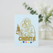 Virgen de la Chinita – Iconisch Maracaibo, Venezue Briefkaart (Staand voorkant)