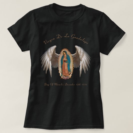Virgen De La Guadalup Dames T-Shirt (Design voorkant)