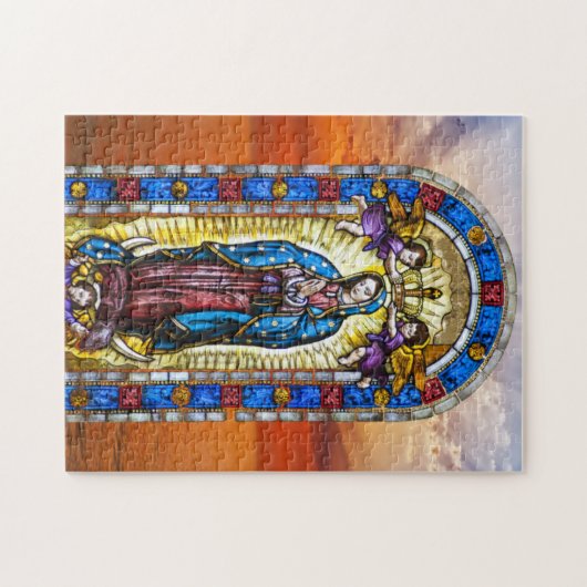 Virgen De La Guadalupe Puzzle Legpuzzel (Horizontaal)
