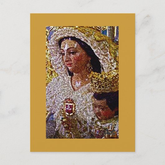 VIRGEN DE LAS MERCEDES BRIEFKAART (Voorkant)