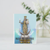 Virgen de las Nieves Briefkaart (Staand voorkant)