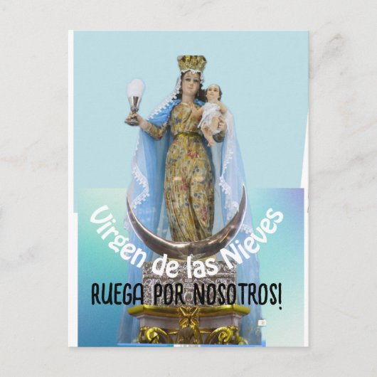 Virgen de las Nieves Briefkaart (Voorkant)