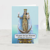 Virgen de las Nieves Kaart (Voorkant)