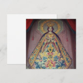 Virgen de Zapopan Feestdagenkaart (Voorkant / Achterkant)