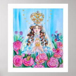 Virgen del Valle, Rocio Milagroso Poster