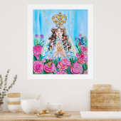 Virgen del Valle, Rocio Milagroso Poster (Keuken)