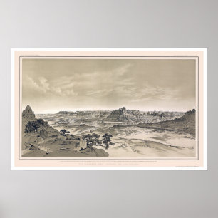 Virgen Grand Canyon Print door Dutton 1882