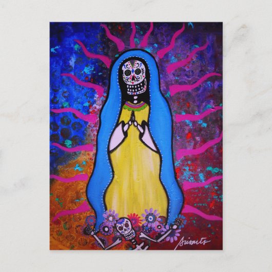 VIRGEN GUADALUPE BRIEFKAART (Voorkant)