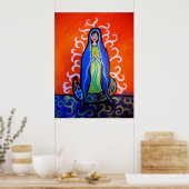 virgen guadalupe poster (Keuken)