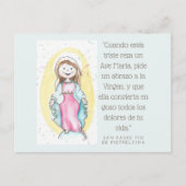 Virgen María Feestdagenkaart (Voorkant)