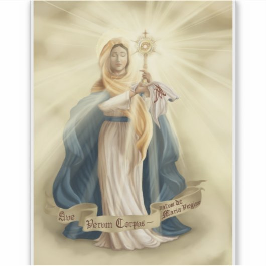Virgen Maria Sticker (Voorkant)