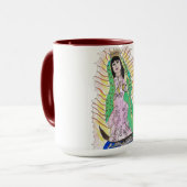 Virgen van Guadalupe Mok (Voorkant links)