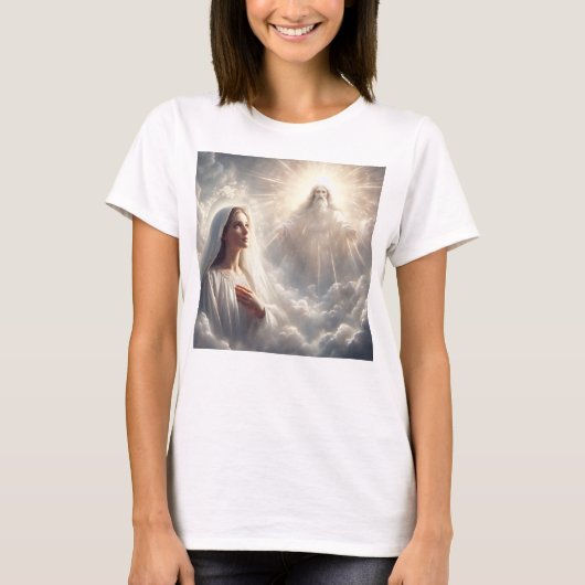 Virgen y Bendición Celestial T-shirt (Voorkant)