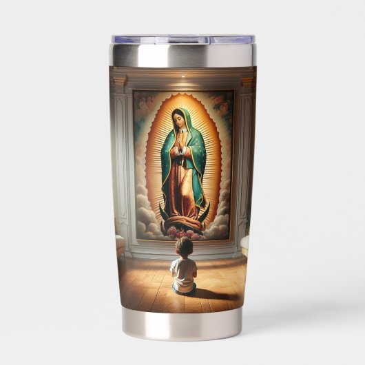 Virgensita Guadalupe Geïsoleerde Drinkbeker (Voorkant)