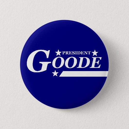 Virgil Goode for President Button (Voorkant)