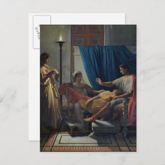 Virgil Reading the Aeneid Briefkaart (Voorkant / Achterkant)