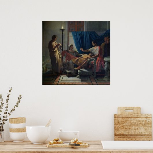 Virgil Reading the Aeneid Poster (Keuken)