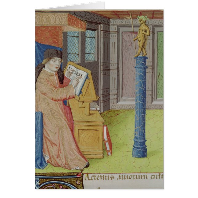 Virgil schrijft voor Artemis (Voorkant)