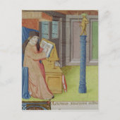 Virgil schrijft voor Artemis Briefkaart (Voorkant)