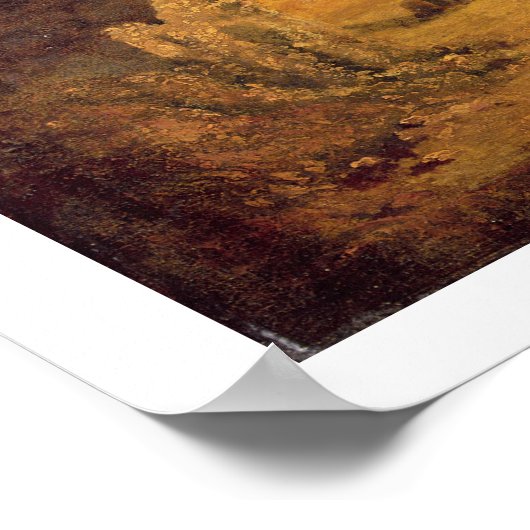 Virgil's Tomb van Moonlight met Silius Italicus, 1 Poster (Hoek)