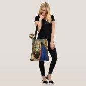 VIRGIN ADORING SLEEPING CHRIST CHILD TOTE BAG (Op model)