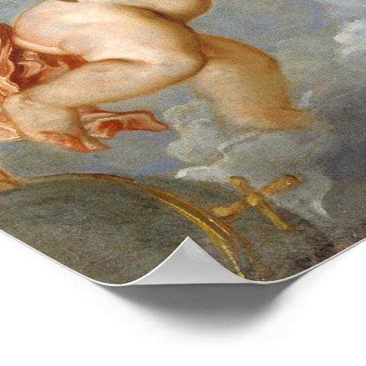 Virgin als intercessor - Anthony van Dyck Fine Art Poster (Hoek)