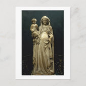 Virgin and Child, c.1375 (albast) Briefkaart (Voorkant)