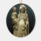 Virgin and Child, c.1375 (albast) Keramisch Ornament (Links)