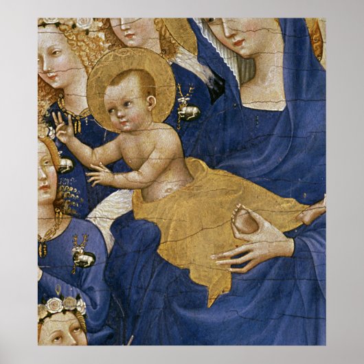 Virgin and Child, c.1395-99 Poster (Voorkant)