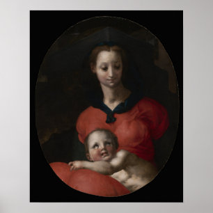 Virgin and Child, de Madonna del Libro Poster