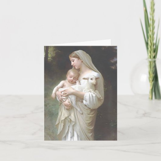 Virgin And Child L'Innocence Card Kaart (Voorkant)