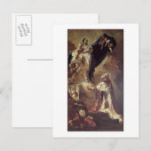 Virgin and Child schijnvertoning naar St. Philip N Briefkaart (Voorkant / Achterkant)