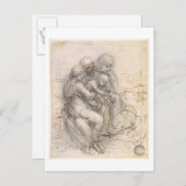 Virgin and Child with St. Anne, c.1501-10 (pen en Briefkaart (Voorkant / Achterkant)