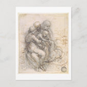 Virgin and Child with St. Anne, c.1501-10 (pen en Briefkaart (Voorkant)