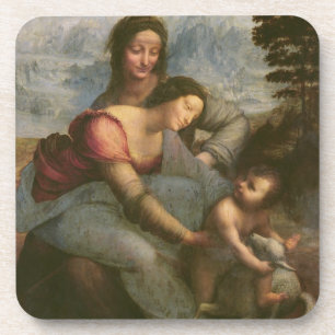 Virgin and Child with St. Anne, c.1510 Bier Onderzetter