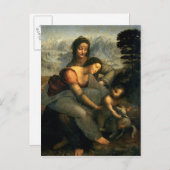 Virgin and Child with St. Anne, c.1510 Briefkaart (Voorkant / Achterkant)