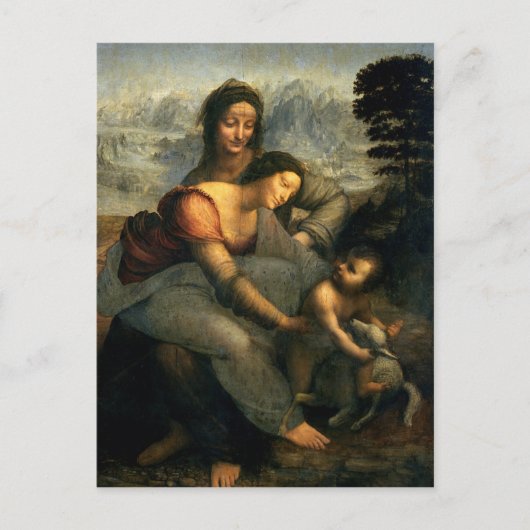 Virgin and Child with St. Anne, c.1510 Briefkaart (Voorkant)