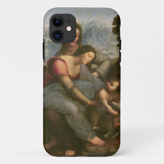 Virgin and Child with St. Anne, c.1510 Case-Mate iPhone Case (Achterkant)
