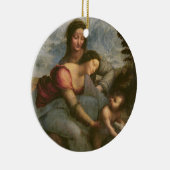 Virgin and Child with St. Anne, c.1510 Keramisch Ornament (Rechts)