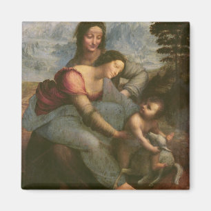 Virgin and Child with St. Anne, c.1510 Magneet