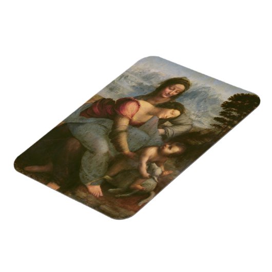 Virgin and Child with St. Anne, c.1510 Magneet (Linkerzijde)