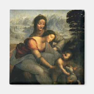 Virgin and Child with St. Anne, c.1510 Magneet