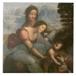 Virgin and Child with St. Anne, c.1510 Tegeltje