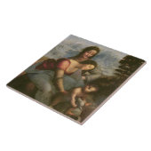 Virgin and Child with St. Anne, c.1510 Tegeltje (Zijkant)