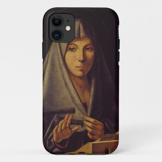 Virgin Annunciate (olie op het paneel) Case-Mate iPhone Case (Achterkant)